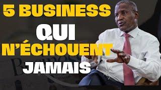 VOICI 5 BUSINESS SÛRS QUI N'ECHOUENT JAMAIS  DEVENIR RICHE EN AFRIQUE