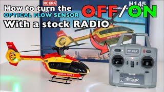 How to Turn the Optical Flow Sensor OFF/ON on the RC ERA Line of Helicopters (don't cut the wires!)