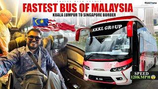 KUALA LUMPUR to JOHOR BAHRU Bus Journey | Fastest bus of Malaysia