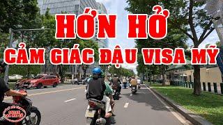 VIỆT KIỀU có biết CẢM GIÁC DÂN SÀI GÒN ĐẬU VISA MỸ DU LỊCH MỸ / GIẤC MƠ MỸ 100%