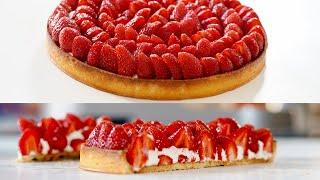 Classic Strawberry Tart – Easy Steps – Bruno Albouze