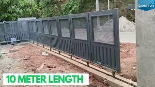 Automatic Curved Sliding Gate | Curved Sliding Gate Automation | Liverton Automation - 9048488480