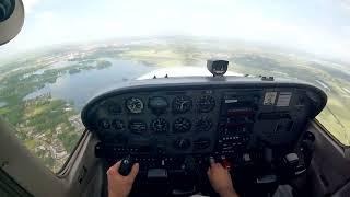 Custom Departure from Groningen Airport Eelde (EHGG) | Cessna 172R Skyhawk