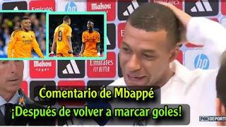 Mbappe's surprising comment after returning to scoring goals in Real Madrid vs Leganes match