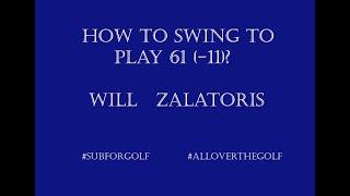 Will Zalatoris slow motion golf swing. #golf #golfswing #bestgolf #subforgolf #alloverthegolf