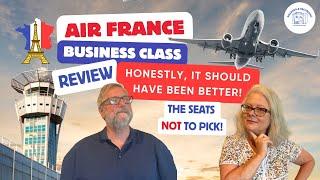 Air France Business Class - Tips to help you have a better trip & what seats to avoid!