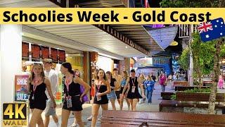 Schoolies Gold Coast 2024  Friday Nightlife Australia Surfers Paradise