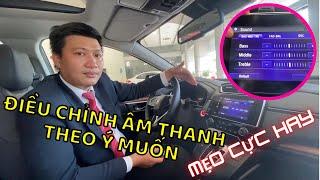 Cách điều chỉnh hệ thống âm thanh Honda Crv 2020 lắp ráp | NTC Channel