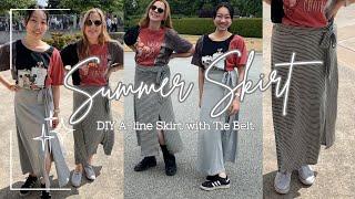 Sew a Fun and Easy Knit Skirt for Summer!