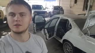 BMW E34-Part 6.Сливы люка переделка.Draining hatch new