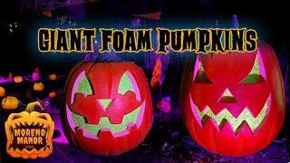 Giant Foam Pumpkins