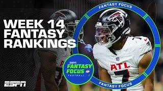 Week 14 Fantasy Rankings | Fantasy Focus 