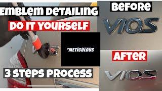 How to clean your emblem. Our own meticulous way  https://www.facebook.com/LPmeticulousdetailing/