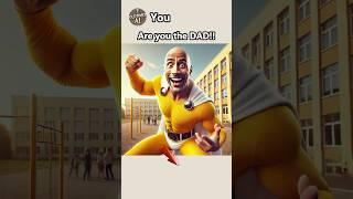 How to Deal With a Bully  (Ai Edition) #ai #chatgpt #aiart #therock #nobrainer