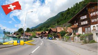 Brienz to Interlaken Switzerland 4K 60P 