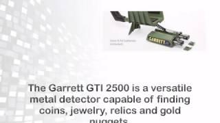 Garrett GTI 2500 Pro Package Metal Detector - metaldetector.com