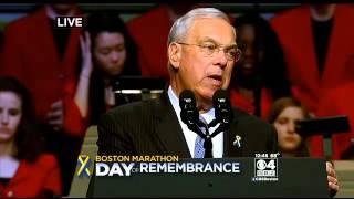 Boston Marathon Tribute: Mayor Tom Menino Promises Survivors Enduring Support