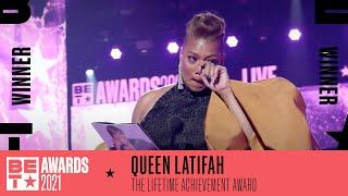 Queen Latifah Accepts The Lifetime Achievement Award! | BET Awards 2021