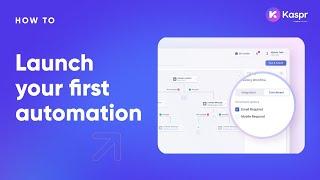 How to: Launch your first automation