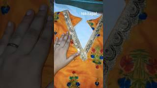 simple neck line ko banane attractive. #shorts #viral #trending #neckdesign #design #viralnow #yt