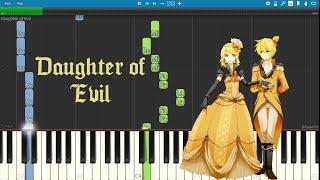 Daughter of Evil [Kagamine Rin and Len] Synthesia Piano Tutorial