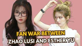 Unfollow Drama Ignites Explosive Fan War Between Zhao Lusi and Esther Yu on Weibo