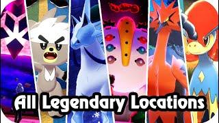 Pokémon Sword & Shield : All Legendary Pokémon Locations (DLC Included)