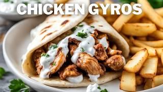 Best Chicken Gyro Recipe | How to Make Greek Gyros