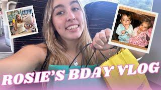 Rosies’s birthday vlog | surprising Rosie | party | bff cake