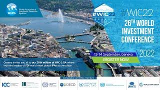 WAIPA World Investment Conference, 13-14 September 2022, Geneva