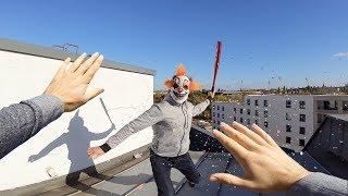 Horror Clowns VS Parkour POV | Creepy Halloween Chase II