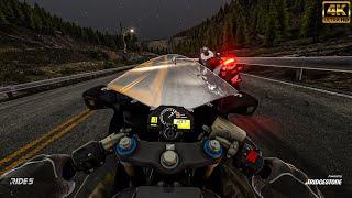 Blacked Out Honda CBR 600RR Late Night Street Racing POV - RIDE 5