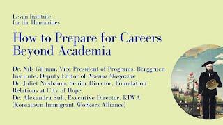 How To—How to Prepare for Careers Beyond Academia