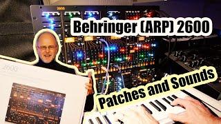 Behringer (ARP) 2600 Sounds and Patches