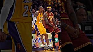 Kobe & LeBron Rivalry  #shorts