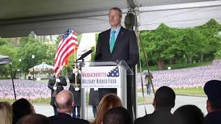 Governor Baker: "Honor and Remember Those We’ve Lost and the Families They’ve Left Behind"