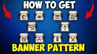 How to Get BANNER PATTERN in Minecraft 1.21.3