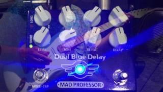 Mad Professor Dual Blue Delay multihead demo by Jarmo Hynninen