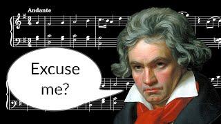 What if Beethoven sucked (just a little)?