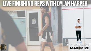 Live Finishing Reps with Rutgers Guard Dylan Harper