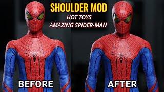 MODIFIED HOT TOYS AMAZING SPIDER-MAN SHOULDERS