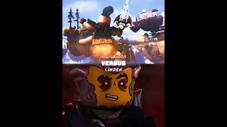 Nadakhan vs Cinder #shortfeed #ninjago #debate #viral