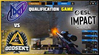 WINNER = LAN FINALS | ANa + Nigma Galaxy vs GODSENT fe | ESL Impact League S1 EU - HiGHLiGHTS | CSGO