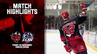 Cardiff Devils v Glasgow Clan Highlights - Nov 22nd, 2024