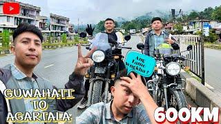 Guwahati To Agartala By Road GT650 & Himalayan || Kokborok Vlog ||2023 #10