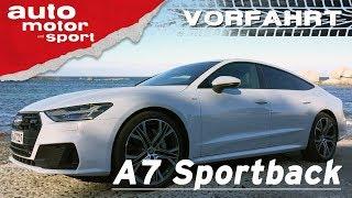 Die 7 wichtigsten Fakten zum Audi A7 Sportback (2018) - Vorfahrt (Review) | auto motor und sport