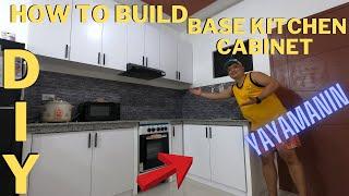 DIY BASE KITCHEN CABINET PART 2