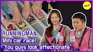 [HOT CLIPS] [RUNNINGMAN] Mini car race! Who's the winner? (ENGSUB)