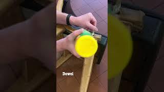 How to fix a wobbly chair leg