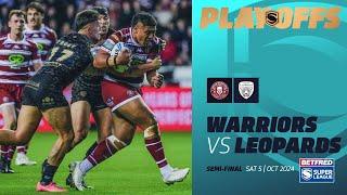 Extended Highlights | Wigan Warriors v Leigh Leopards | 2024 Betfred Super League | Semi-Final 2